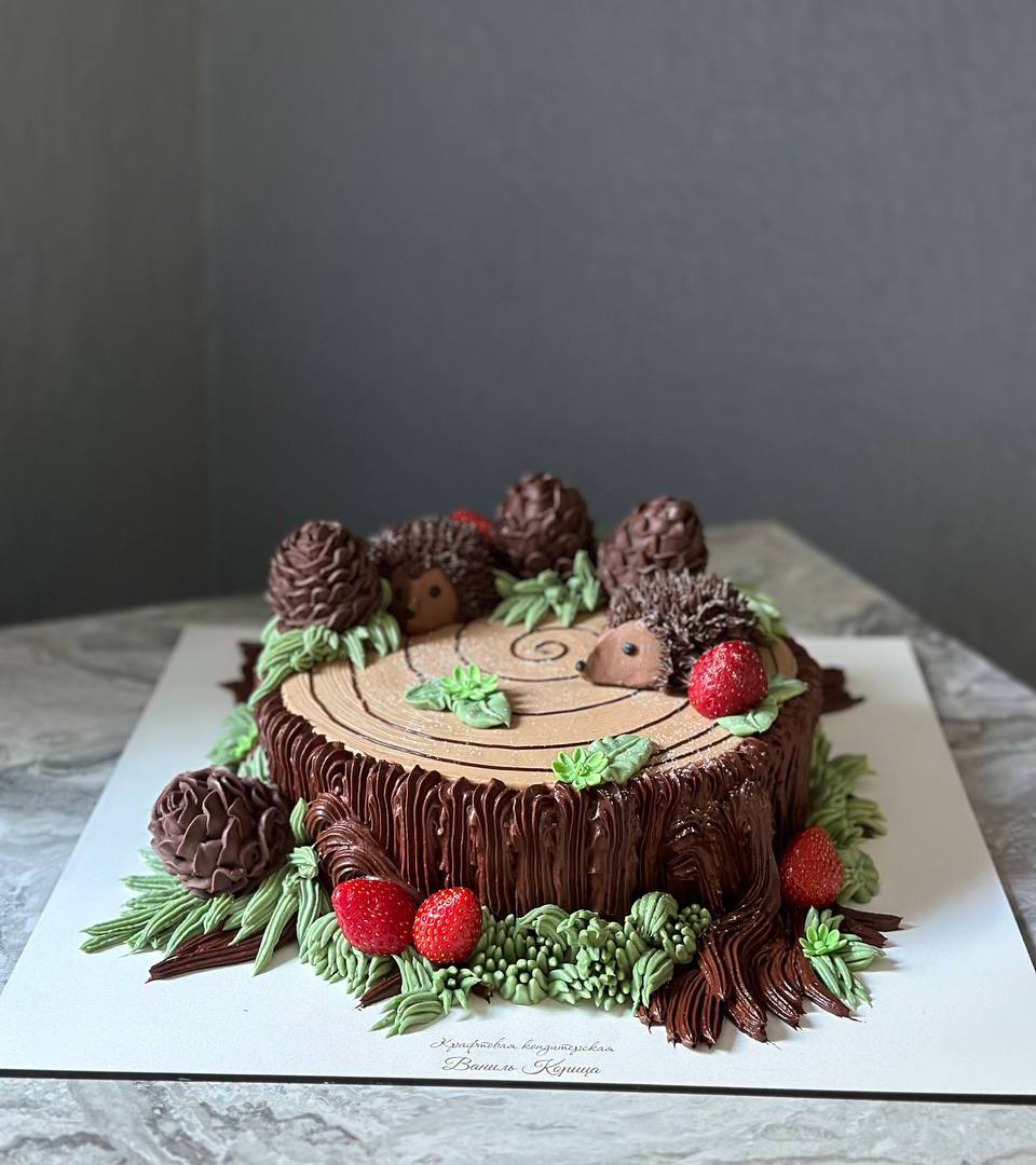 Торт на День Рождения Молочная девочка #279 в кондитерской cake64.ru фото