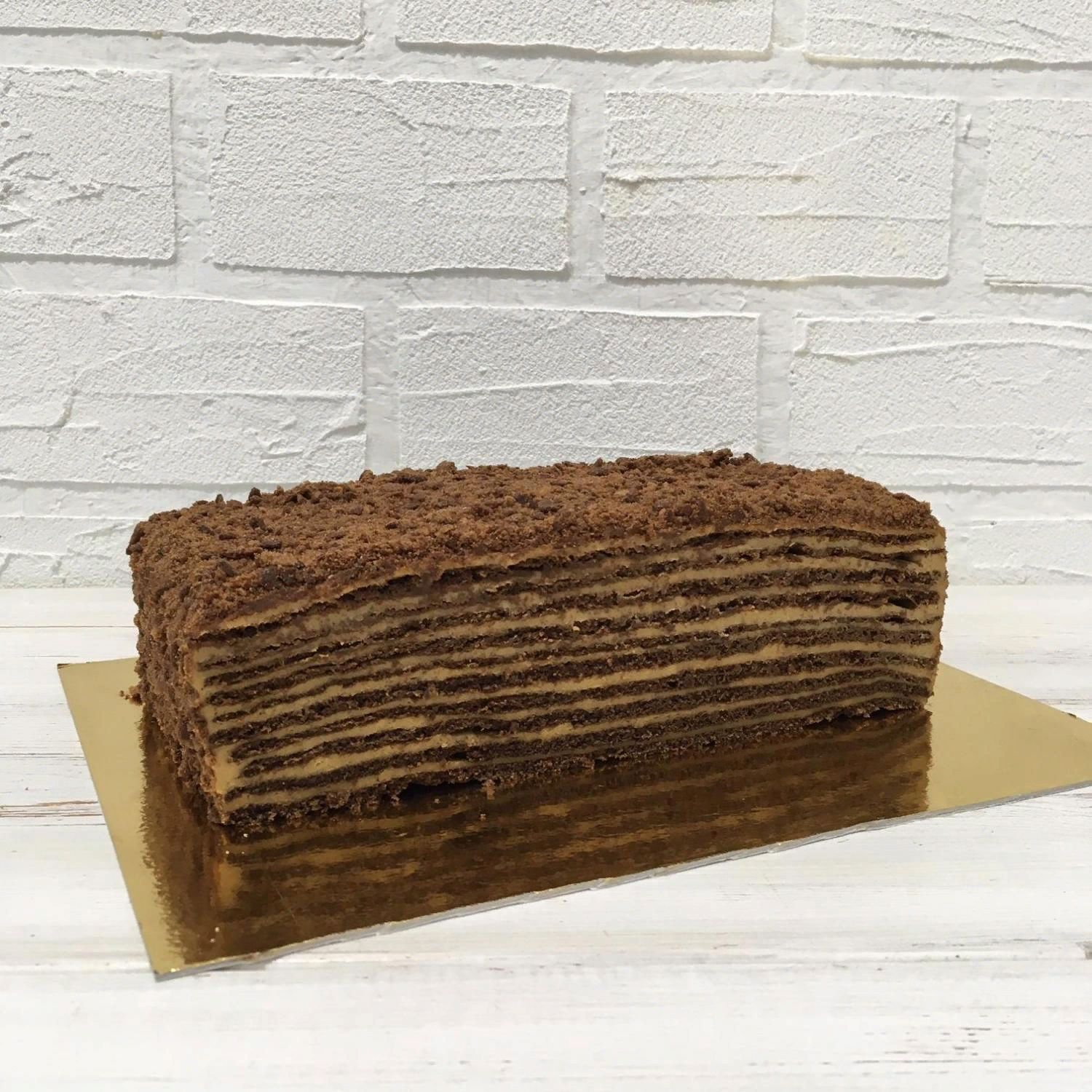 Торт медовик шоколадный в кондитерской cake64.ru фото