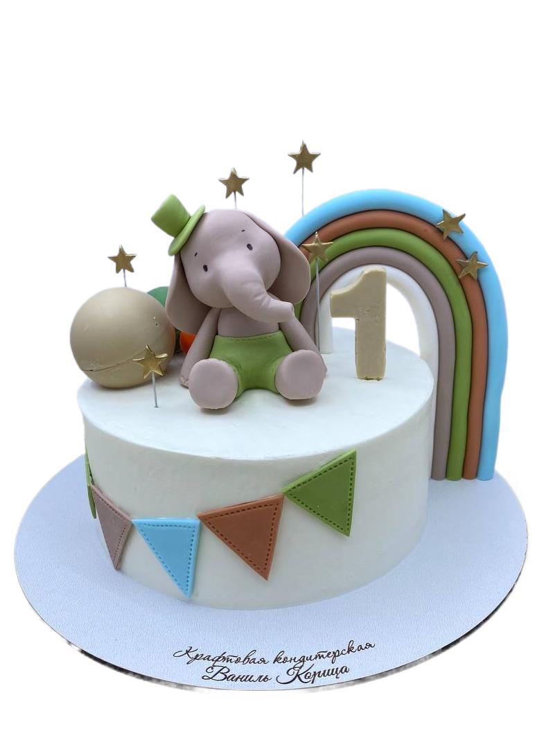 Детский торт Молочная девочка #202 в кондитерской cake64.ru фото