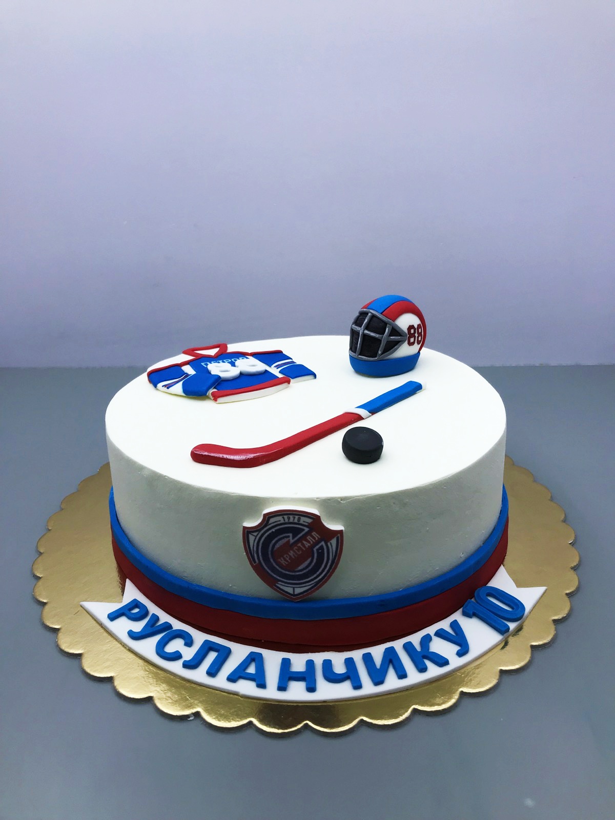 Детский торт Ванильный с клубникой #30 в кондитерской cake64.ru фото