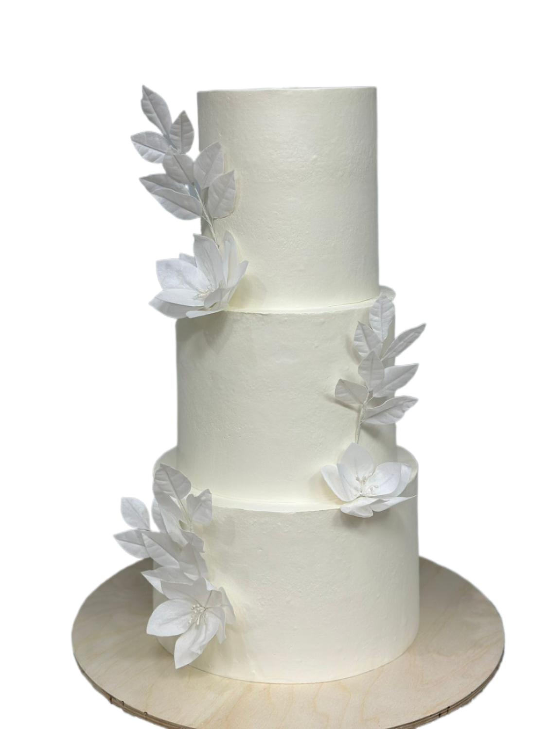 Свадебный торт 204 в кондитерской cake64.ru фото