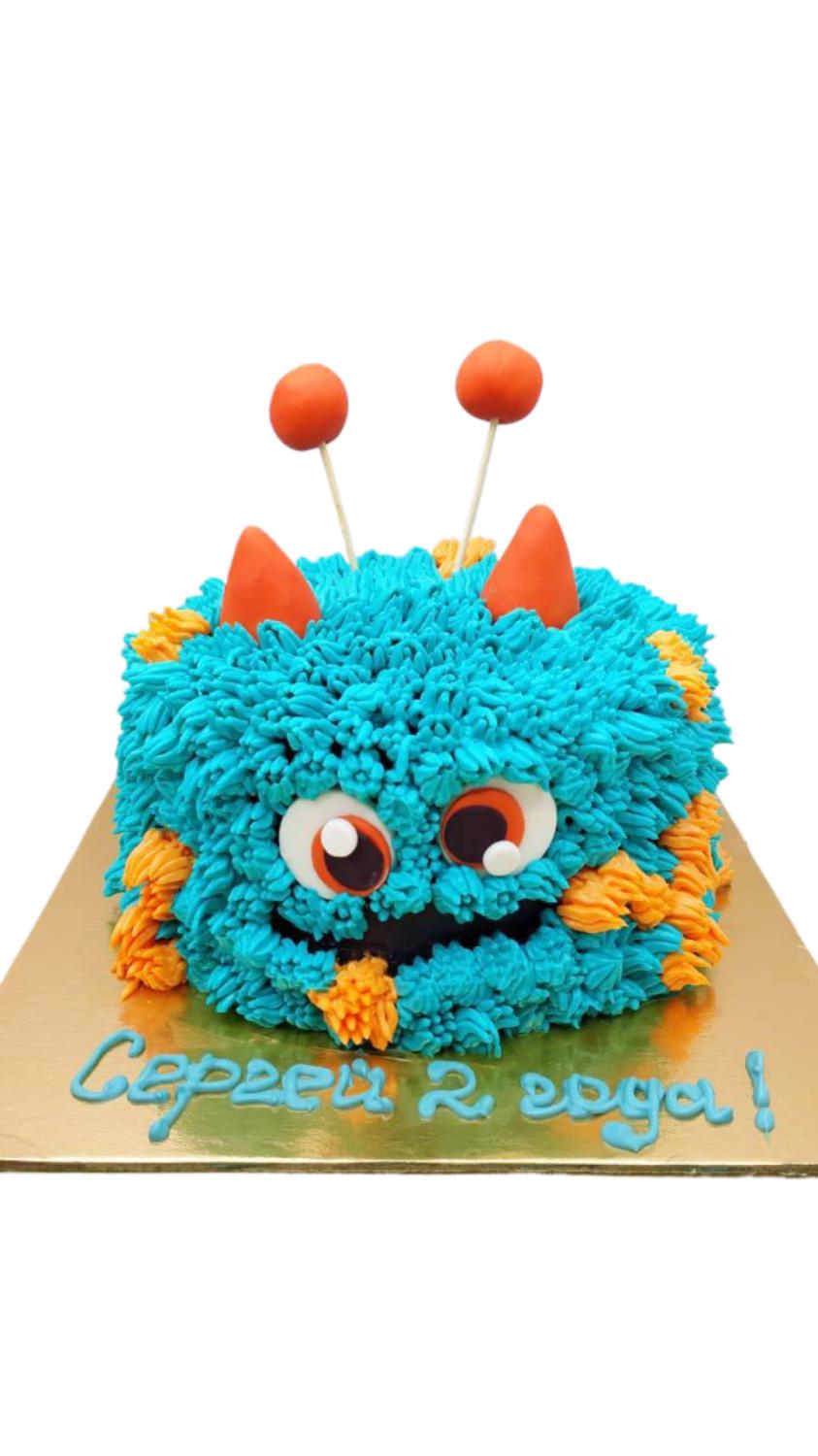 Детский торт Ванильный с клубникой #9 в кондитерской cake64.ru фото