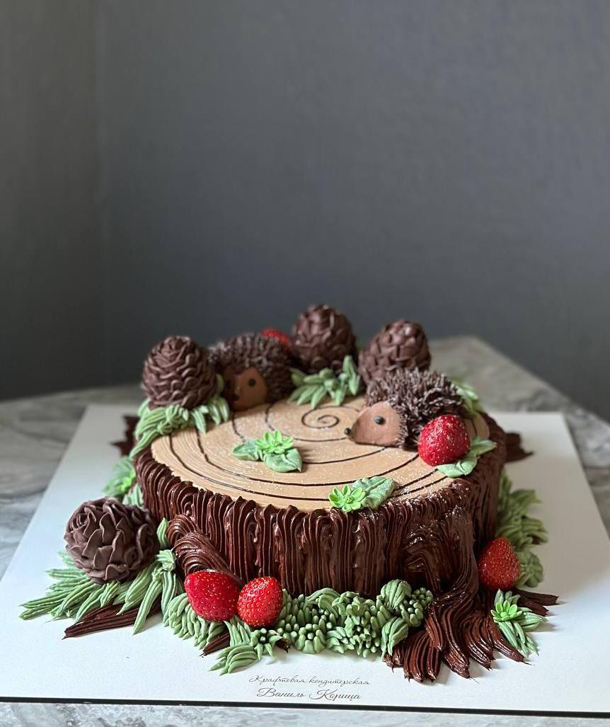 Торт на День Рождения Молочная девочка #279 в кондитерской cake64.ru фото