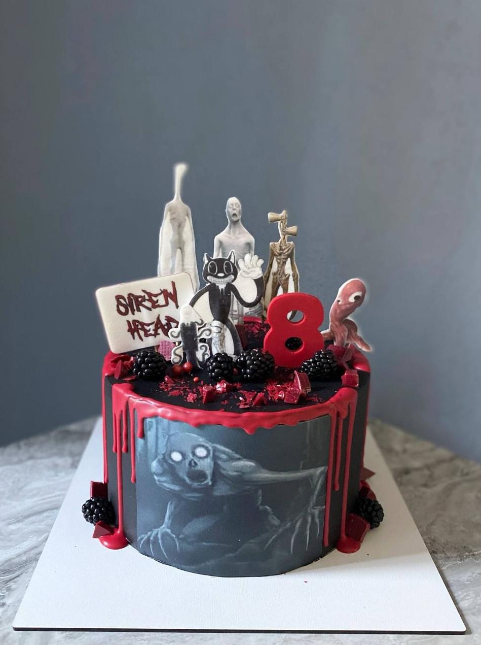 Детский торт Милка с малиной #304 в кондитерской cake64.ru фото