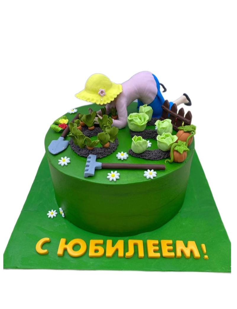 Торт на День Рождения Молочная девочка #251 на сайте https://cake64.ru/ кондитерской Ваниль Корица