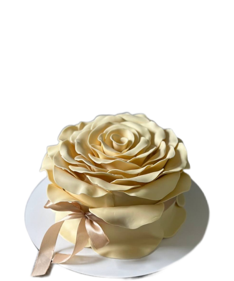 Торт на День Рождения Молочная девочка #255 на сайте https://cake64.ru/ кондитерской Ваниль Корица