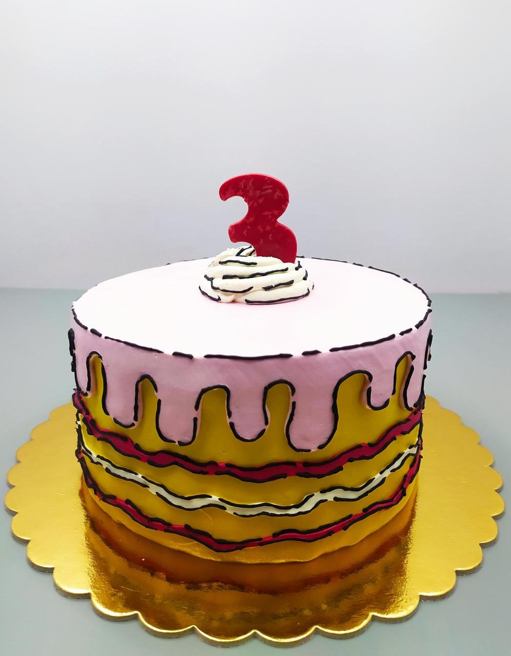 Детский торт Шоколадная бомба #95 в кондитерской cake64.ru фото