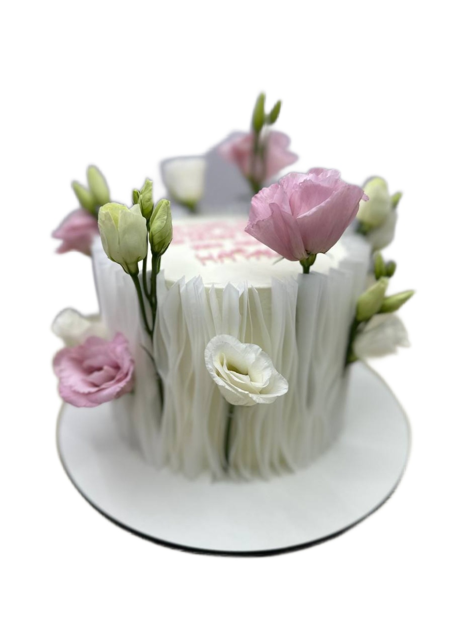 Торт на День Рождения Молочная девочка #267 на сайте https://cake64.ru/ кондитерской Ваниль Корица