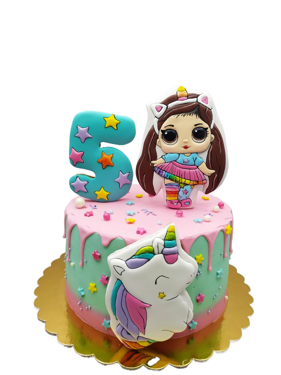 Детский торт Молочная девочка #15 в кондитерской cake64.ru фото