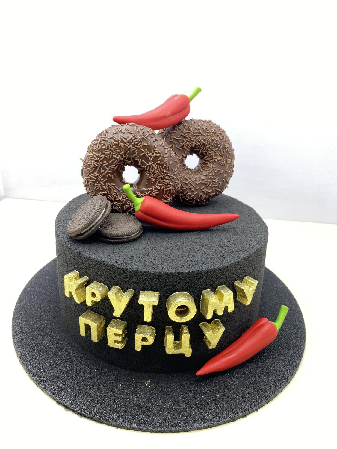 Торт на День Рождения Сникерс #22 в кондитерской cake64.ru фото
