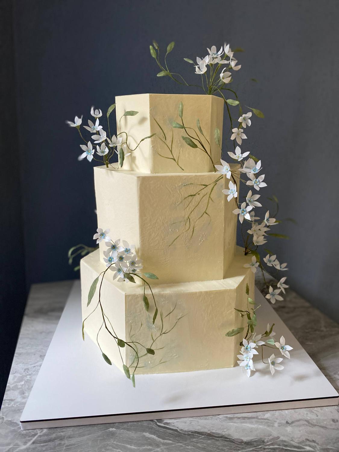 Свадебный торт многоярусный #297 в кондитерской cake64.ru фото