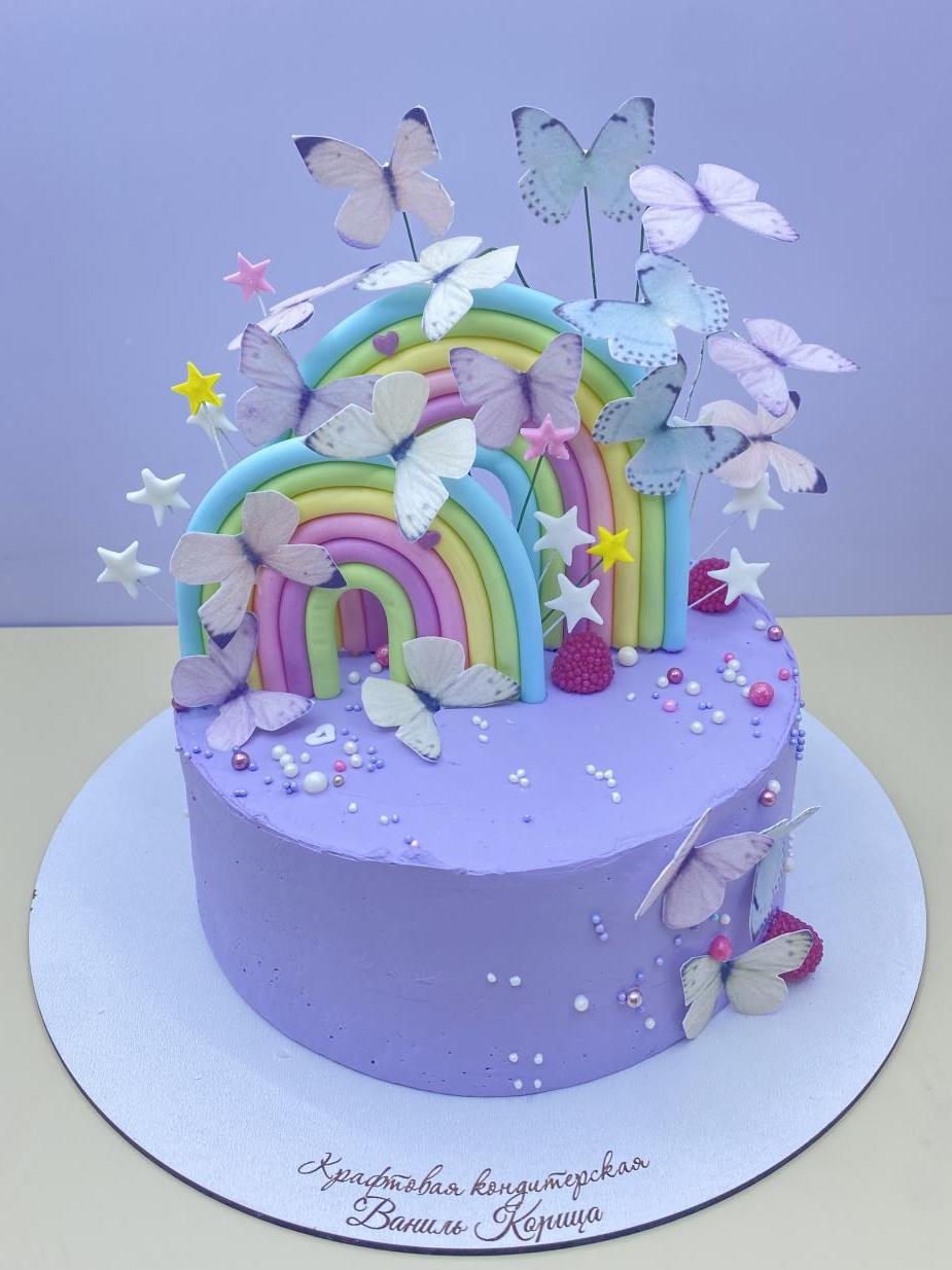 Детский торт Молочная девочка #132 в кондитерской cake64.ru фото