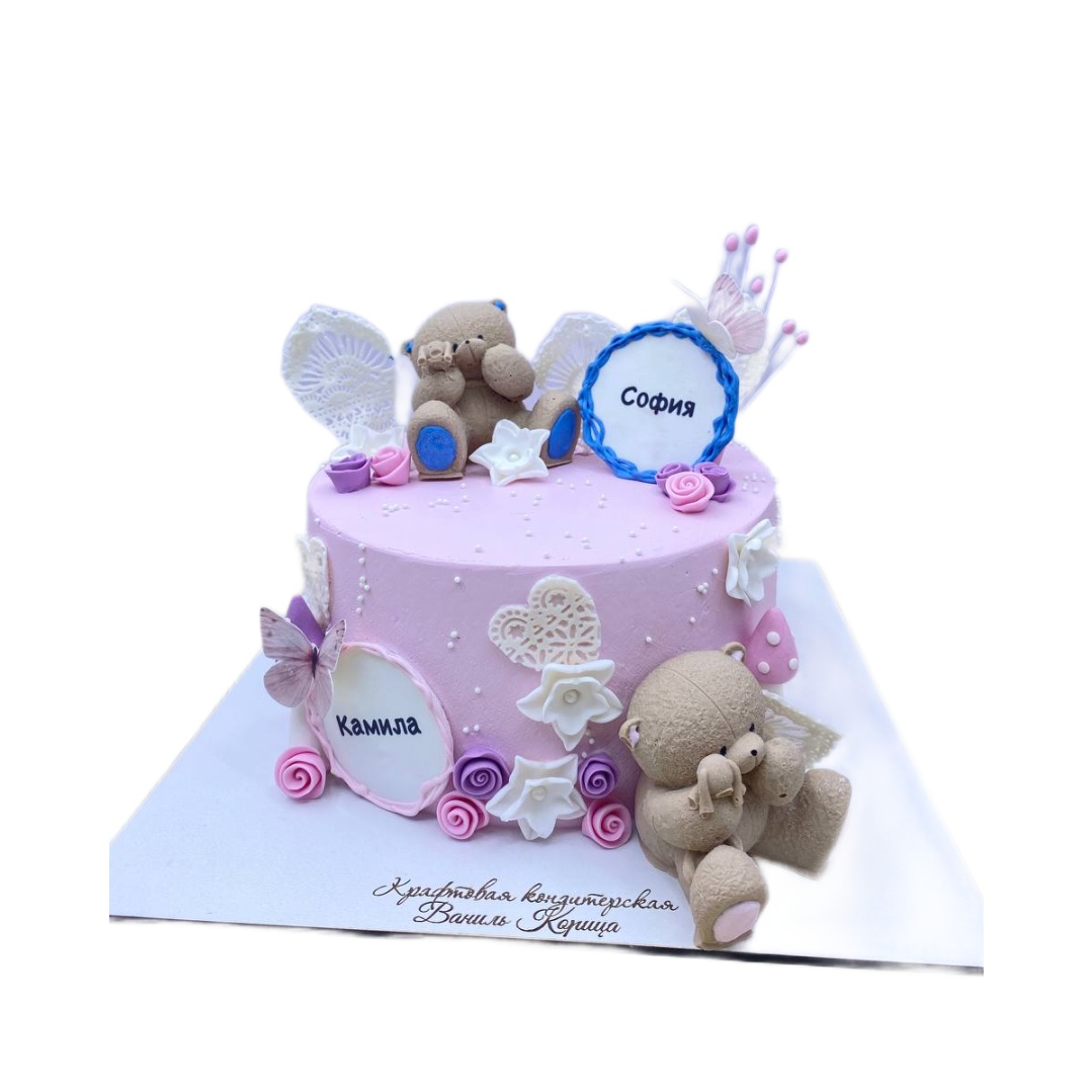Детский торт Молочная девочка #225 в кондитерской cake64.ru фото