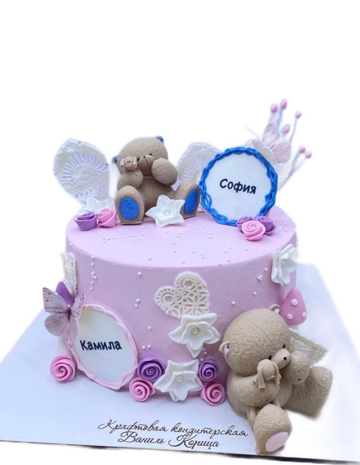 Детский торт Молочная девочка #225 в кондитерской cake64.ru фото