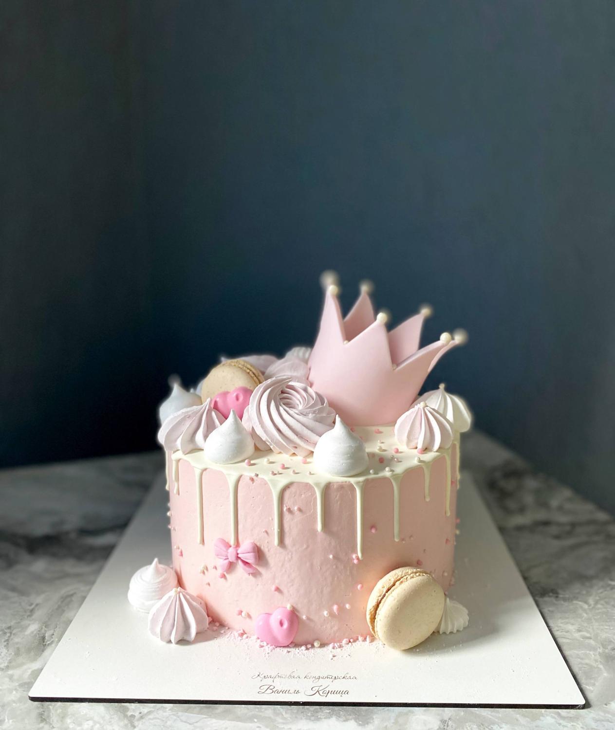 Детский торт Банановый с ананасом #19 в кондитерской cake64.ru фото