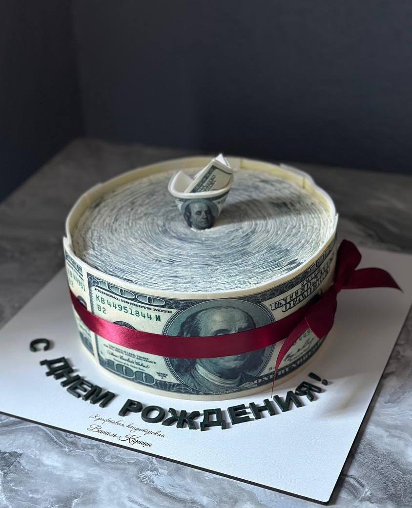 Торт на День Рождения Молочная девочка #287 на сайте https://cake64.ru/ кондитерской Ваниль Корица