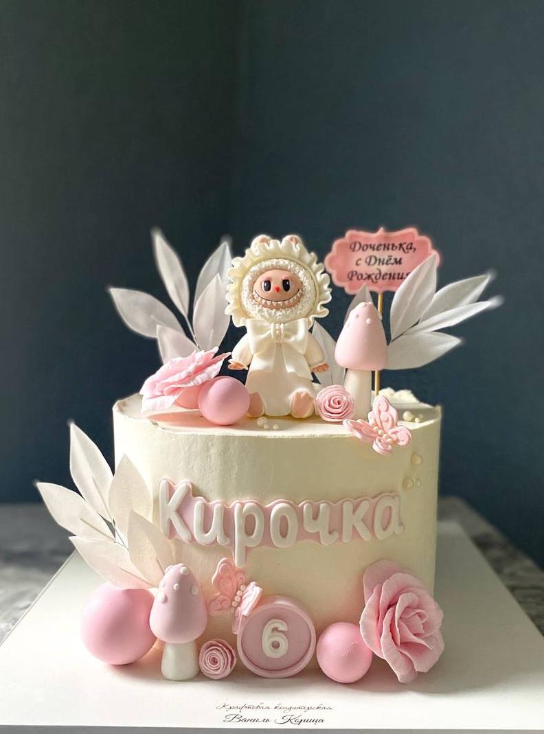 Детский торт Молочная девочка #323 в кондитерской cake64.ru фото