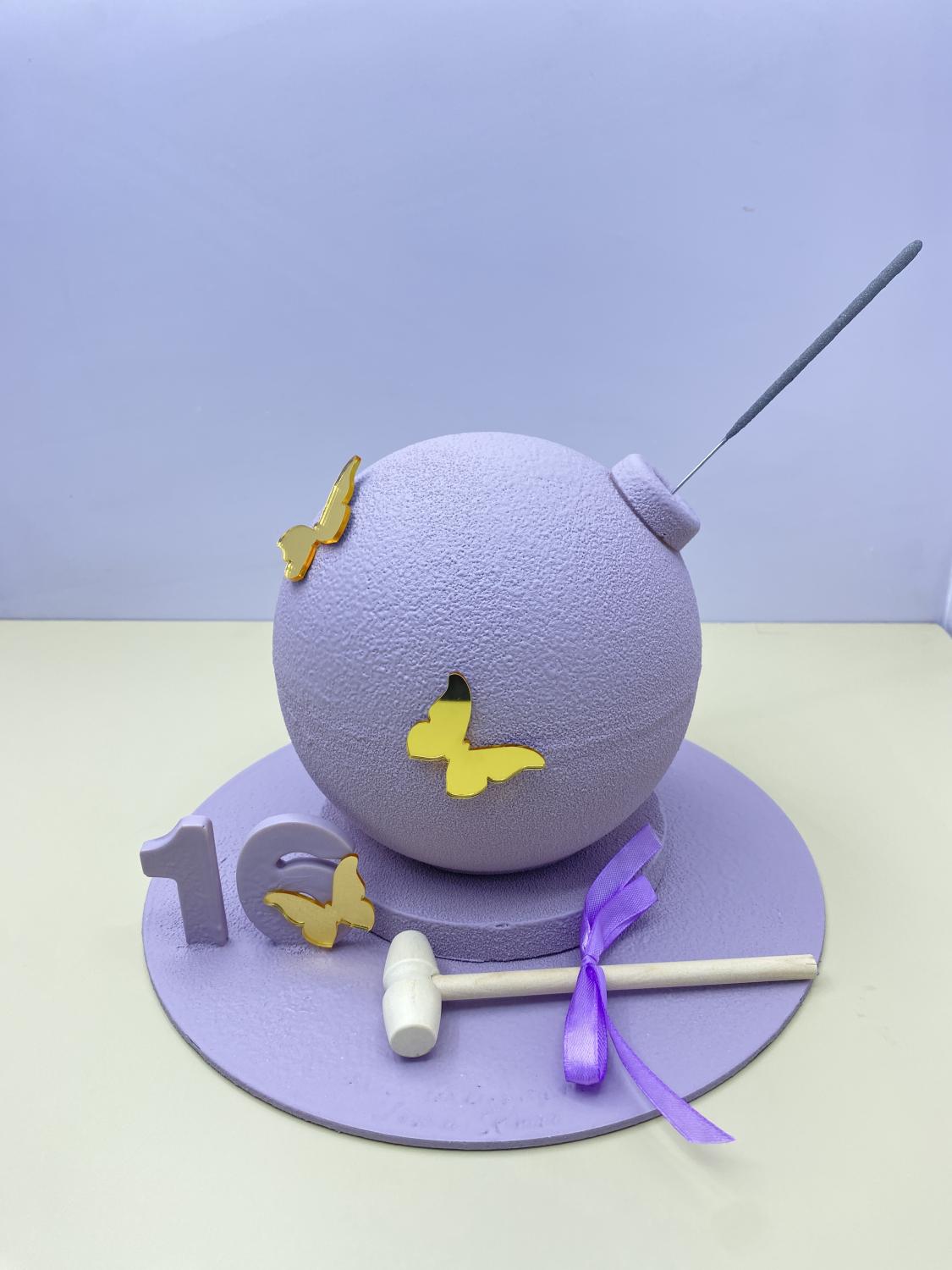 Торт Шоколадная бомба S #138 на сайте https://cake64.ru/ кондитерской Ваниль Корица